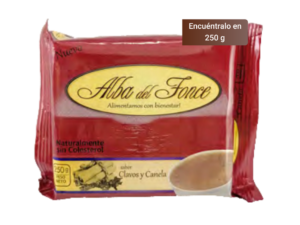 Pastillas de Cocoa Alba del Fonce Clavos y Canela 250 gramos