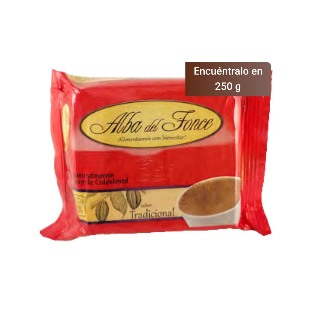 Pastillas de Cocoa Alba del Fonce Tradicional 250 gramos - Imagen 1